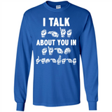 I TALK ABOUT YOU IN
