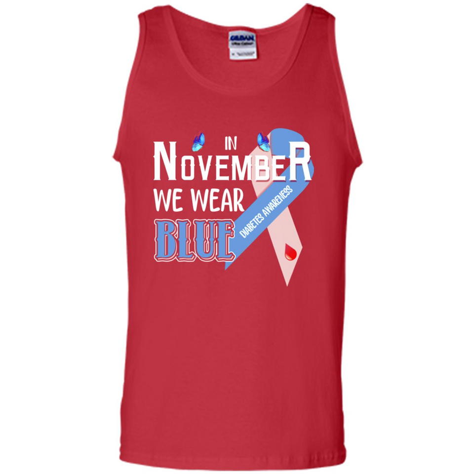 November We Wear Blue Diabetes Awareness