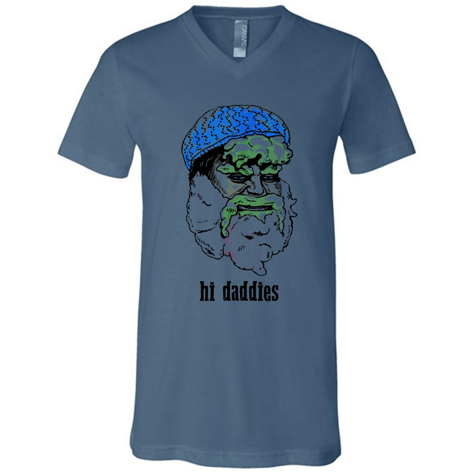 Mens Cotton Candy Randy - Canvas Unisex V-Neck
