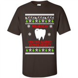 Molar bear fighting against enamel cruelty Christmas - Shirt