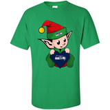 Seattle Seahawks ELF Elves Grinch Santa Claus