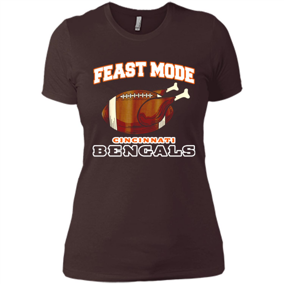 Feast Mode Bengals Shirt - Cincinnati Turkey Thanksgiving