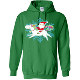 Unicorn And Santa Christmas 1 - Hoodie