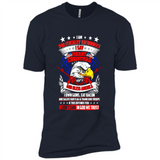 I Am Politically Incorrect I Say Merry Christmas America - Premium Short Sleeve T-Shirt