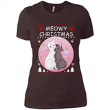 Sailor Moon Yin Yang Cat Love Ugly Christmas Sweater - Ladies' Boyfriend T-Shirt
