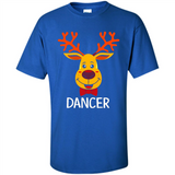 Dancer Santa Claus Funny Xmas Holiday T-Shirt - Shirt