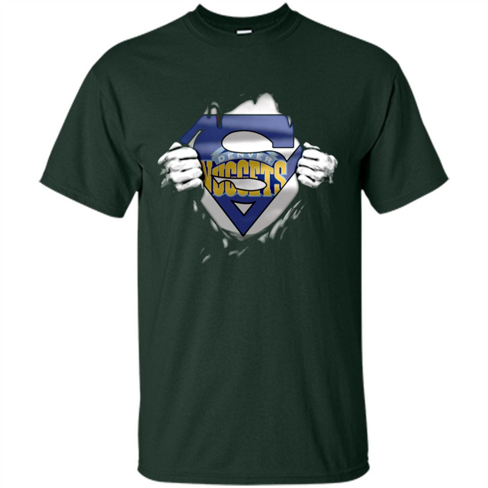 Denver Nuggets And Superman Fans - Shirt