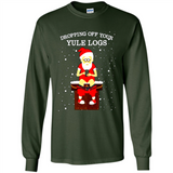 Santa Dropping Off Your Yule Logs