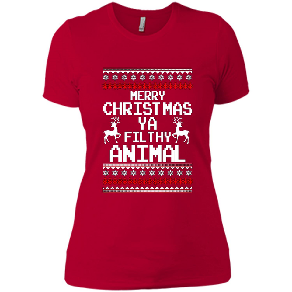 Merry Christmas ya filthy animal ulgy sweater PINGPONG