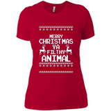 Merry Christmas ya filthy animal ulgy sweater PINGPONG
