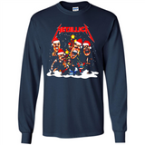 Metallica christmas sweatshirt hoodie long PINGPONG - Long Sleeve T-Shirt