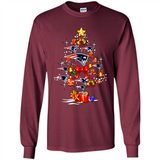 New England Patriots Christmas Tree sweater PINGPONG