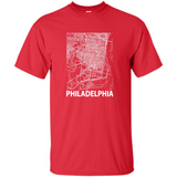 Philadelphia Pennsylvania City Map Souvenir