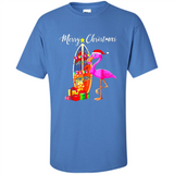 Flamingo Christmas Shirt, Merry Christmas Shirt , Flamingo - Shirt