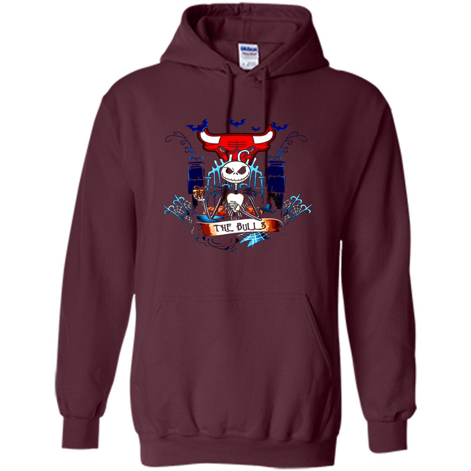 Chicago Bulls Halloween The Nightmare Before Christmas - Hoodie