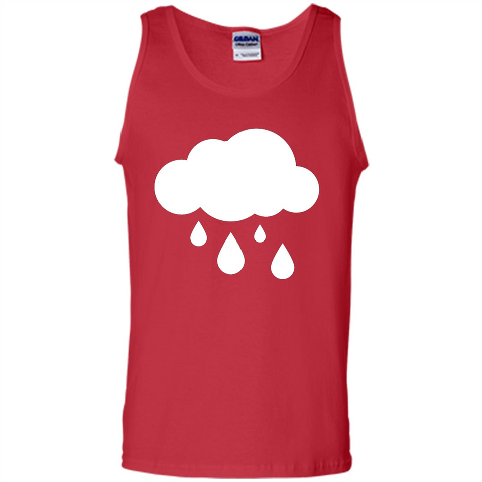 Rain Graphic Funny Black mugs PINGPONG - Tank Top