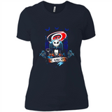 Carolina Hurricanes Halloween The Nightmare Before Christmas - Ladies' Boyfriend T-Shirt