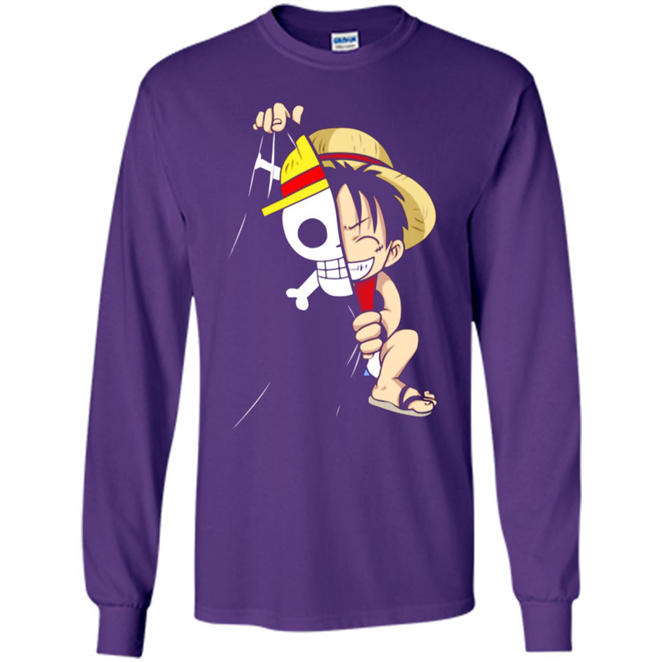 Luffy Flag One Piece - Long Sleeve T-Shirt