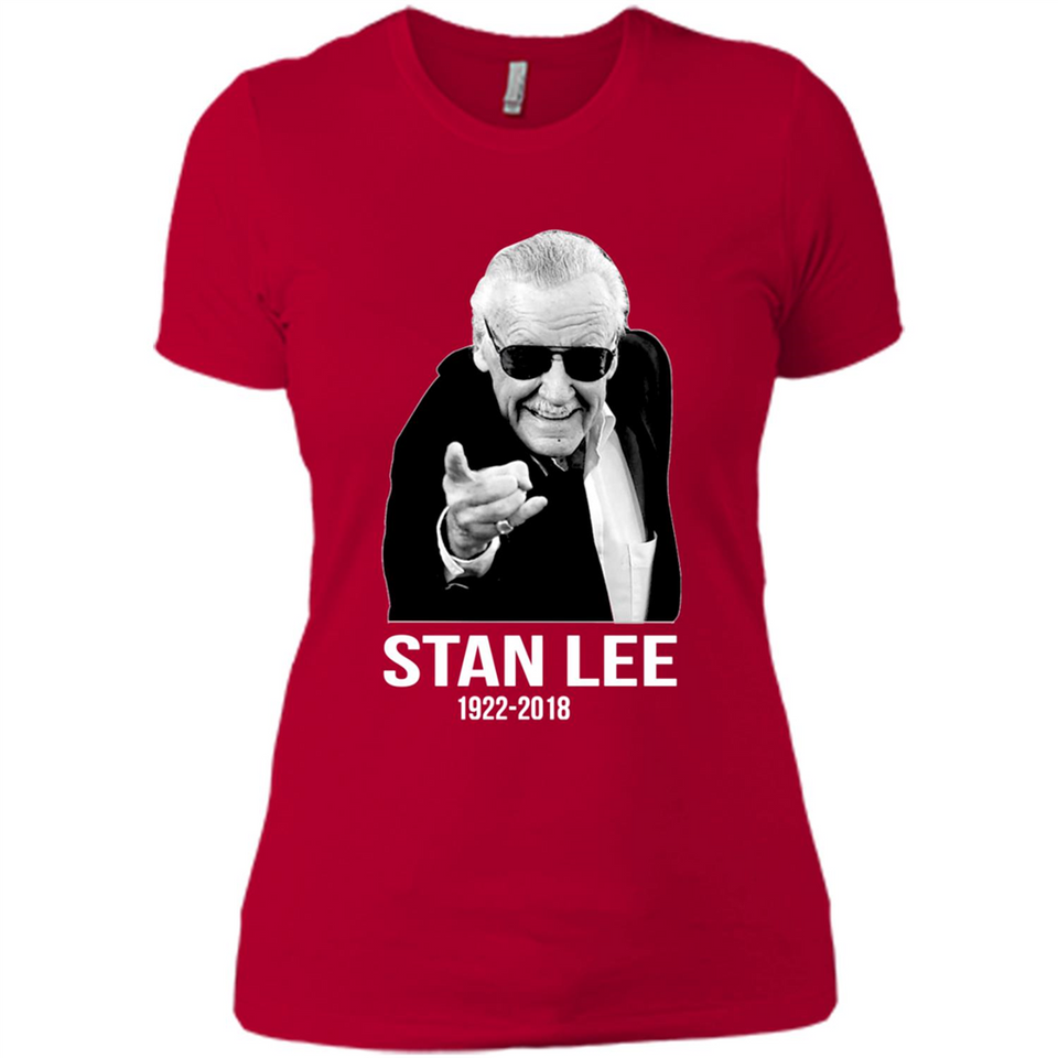 Stan Lee Rip 1922-2018 - Ladies' Boyfriend T-Shirt
