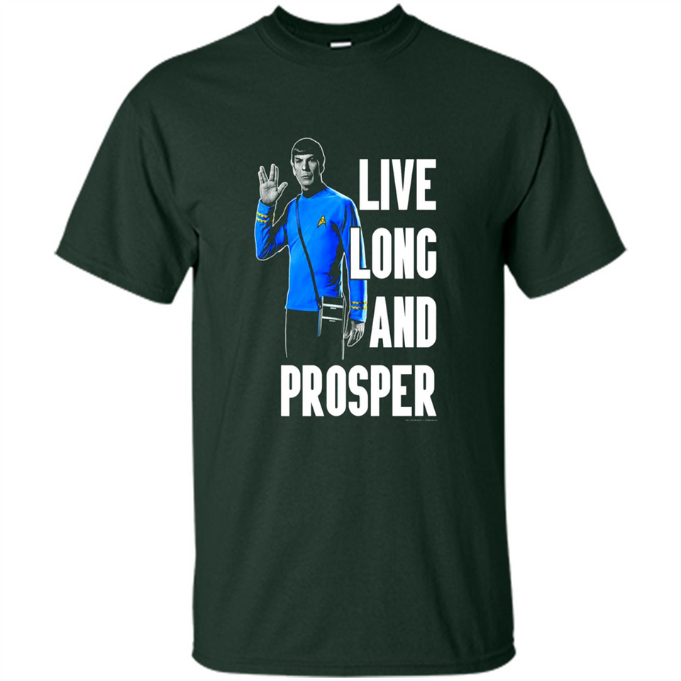 Live Long And Prosper Mr. Spock Star Trek PINGPONG