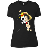 Luffy Flag One Piece - Ladies' Boyfriend T-Shirt