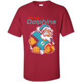 Grumpy Santa Claus Miami Dolphins Football Team PINGPONG