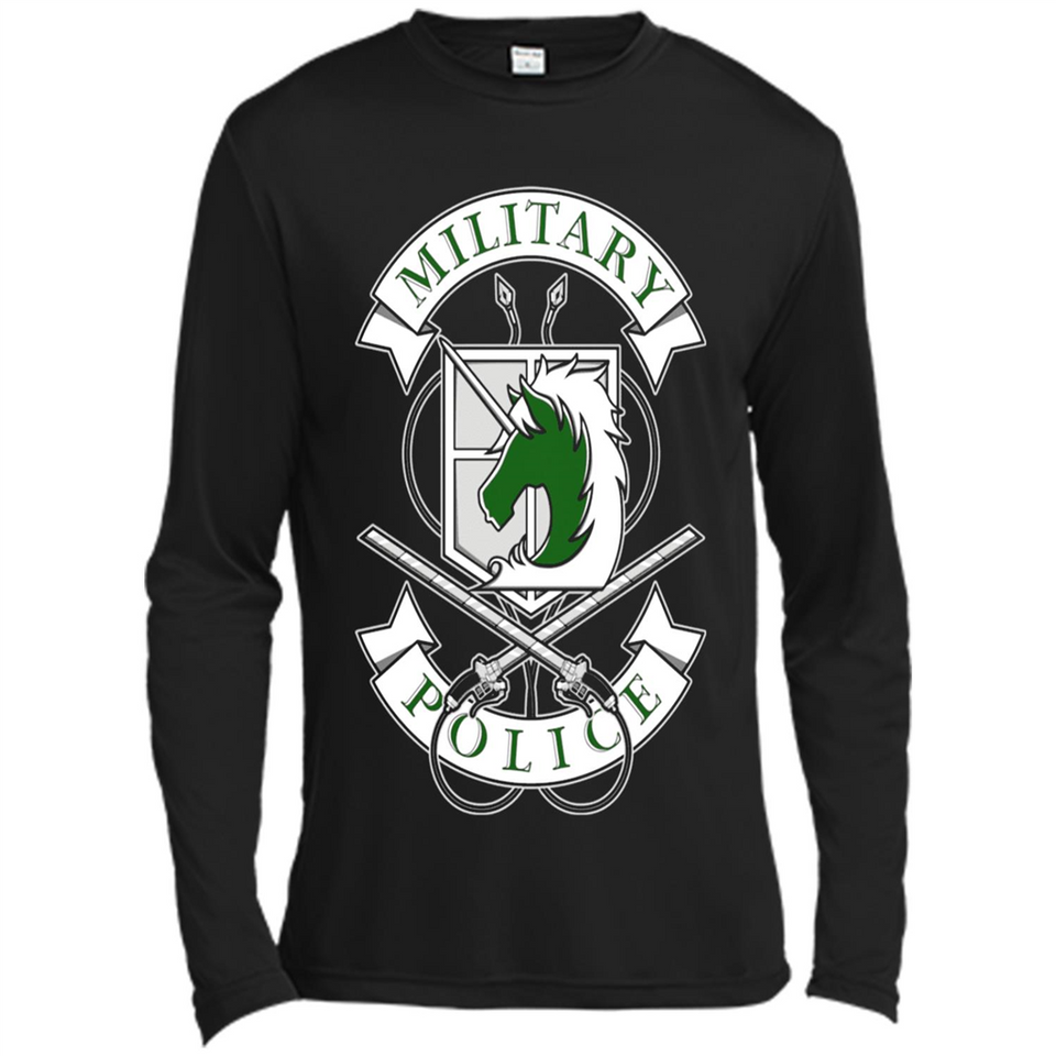 AoT Military Police - Canvas Long Sleeve T-Shirt