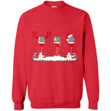 Christmas Red Wine - Merry Xmas T-Shirt - Sweatshirt
