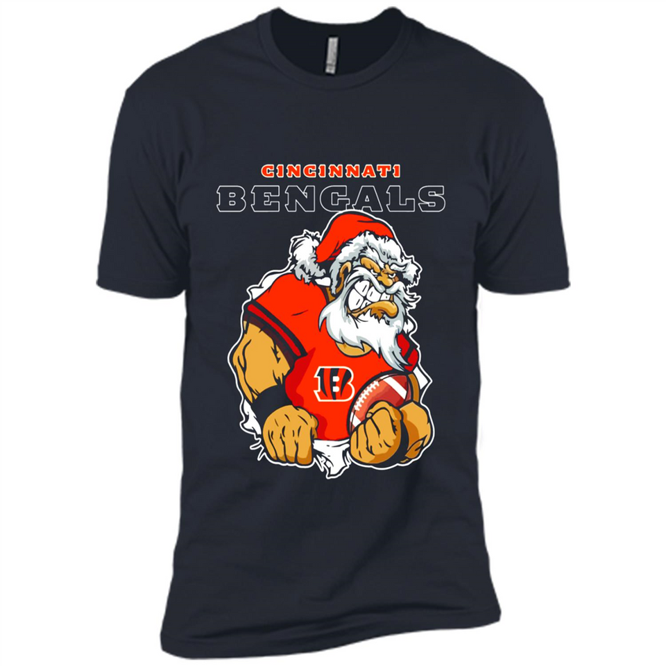 Grumpy Santa Claus Cincinnati Bengals Football Team PINGPONG