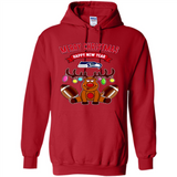 Seattle Seahawks NFL Reindeer Funny Merry Christmas And Happy New Year