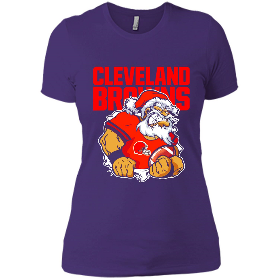 Grumpy Santa Claus Cleveland Browns Football Team PINGPONG