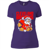 Grumpy Santa Claus Cleveland Browns Football Team PINGPONG