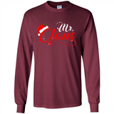 Mr. Claus Santa Claus Merry Xmas T-Shirt - Long Sleeve T-Shirt