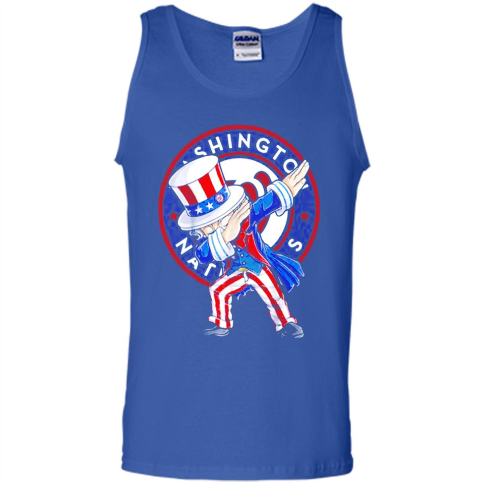 MLB WASHINGTON NATIONALS UNCLE SAM DABBING INDEPENDENCE DAY