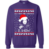 All I Want for Christmas is Snow ugly sweater PINGPONG