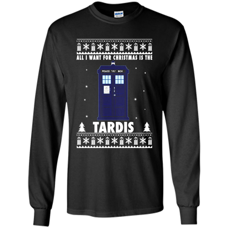 All I Want For Christmas Is The Tardis Ugly PINGPONG