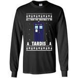 All I Want For Christmas Is The Tardis Ugly PINGPONG
