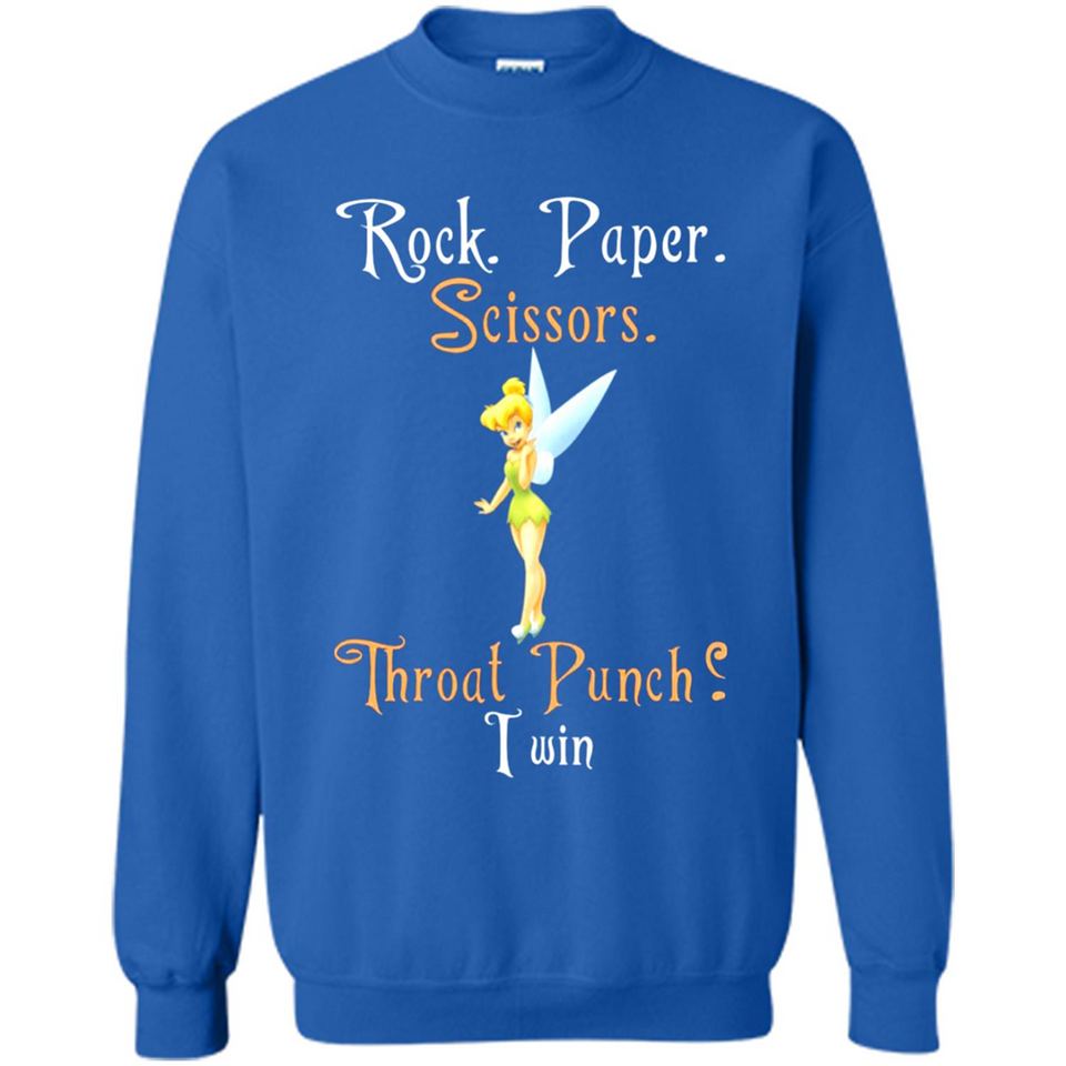 Tinker Bell Rock Paper Scissors Throat Punch I win PINGPONG