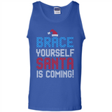 Brace Yourself Santa is coming Christmas - Tank Top