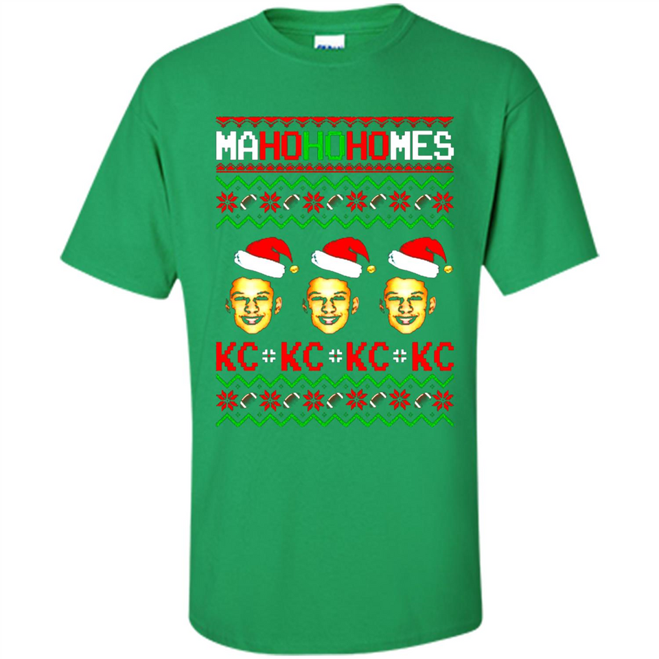 Patrick Mahomes Ma Ho Ho Homes Christmas sweatshirt PINGPONG - Shirt