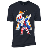 MLB MIAMI MARLINS UNCLE SAM DABBING INDEPENDENCE DAY
