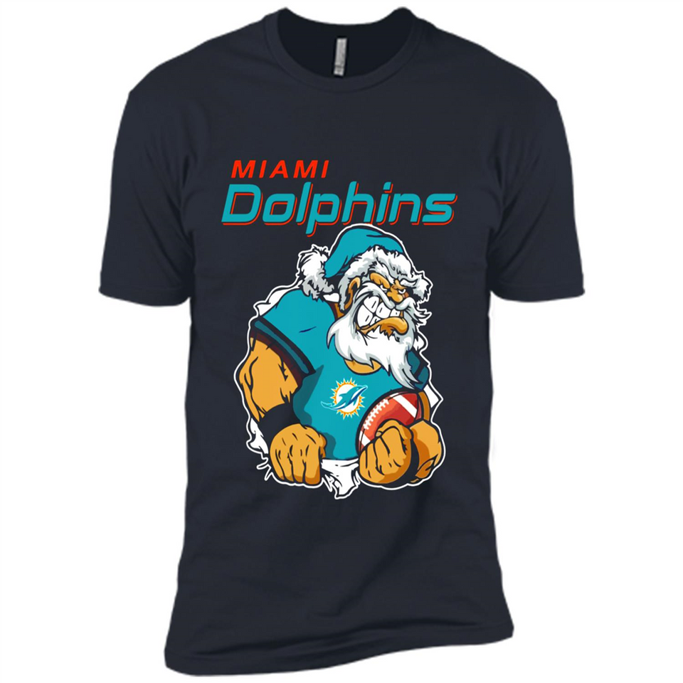 Grumpy Santa Claus Miami Dolphins Football Team PINGPONG