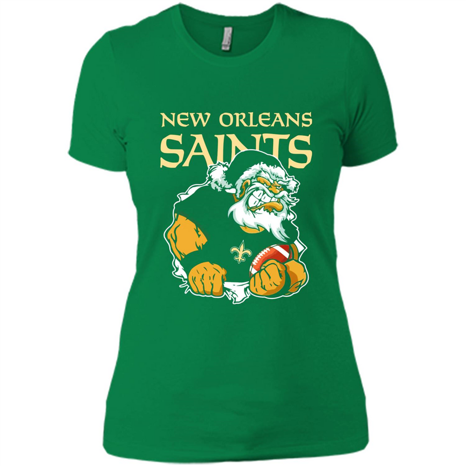 Grumpy Santa Claus New Orleans Saints Football Team PINGPONG