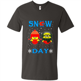 Snow Day Shirt For Calgary Flames Vs Minion Fans pingpong