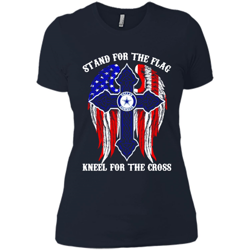 Dallas Cowboys - stand for the flag kneel for the cross