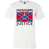 Mississippi Justice - Canvas Unisex T-Shirt