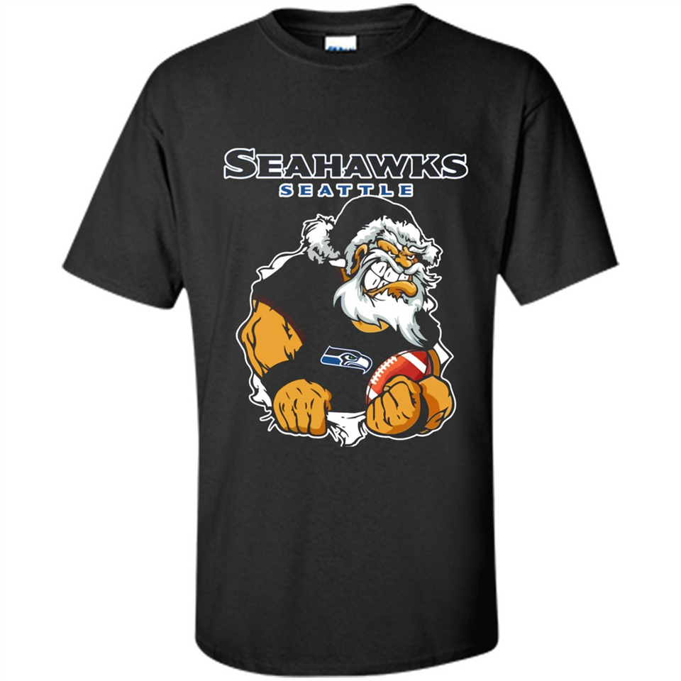 Grumpy Santa Claus Seahawks Seattle Football Team PINGPONG