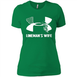 Lineman Wife Under Armour - Ladies' Boyfriend T-Shirt