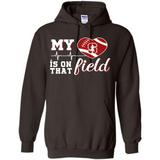 Stanford Cardinal Football My Heart is on that Field - Hoodie