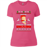 Nigel Thornberry Smashing through the snow Christmas sweatshirt PINGPONG